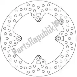 Here you can order the disc 110524, halo fixed disc 245 from Moto Master, with part number 6218110524: