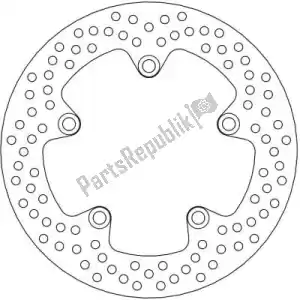 MOTO MASTER 6218110529 schijf 110529, halo fixed disc 240 - Onderkant