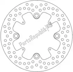 Here you can order the disc 110545, halo fixed disc 220 from Moto Master, with part number 6218110545: