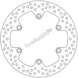 Ici, vous pouvez commander le disque 110562, disque fixe halo 276 auprès de Moto Master , avec le numéro de pièce 6218110562: