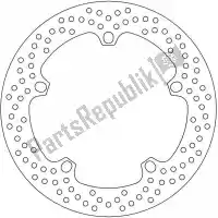 6218110569, Moto Master, Schijf 110569, halo fixed disc 305    , Nieuw