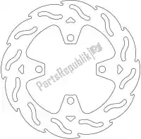 6200110579, Moto Master, Disc 110579, flame fixed disc 220    , New