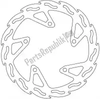 6200110596, Moto Master, Schijf 110596, flame fixed disc 290    , Nieuw