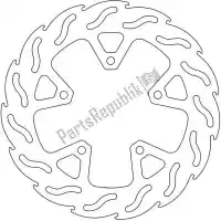 6200110614, Moto Master, Disc 110614, flame fixed disc 240    , New