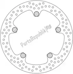 schijf 111067, halo floating steel disc 320 van Moto Master, met onderdeel nummer 6218111067, bestel je hier online: