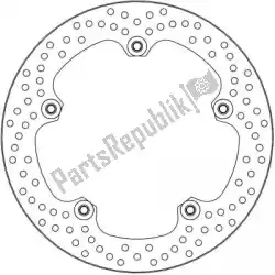 Here you can order the disc 111071, halo floating steel disc 305 from Moto Master, with part number 6218111071: