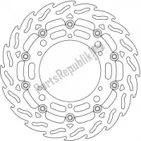 6206112032, Moto Master, Schijf 112032, flame floating alu disc 300    , Nieuw