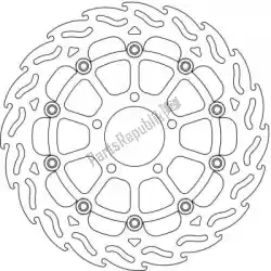 Ici, vous pouvez commander le disque 112037, disque alu flottant flamme 310 auprès de Moto Master , avec le numéro de pièce 6206112037: