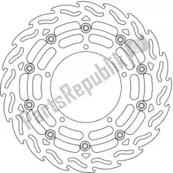 Qui puoi ordinare disco 112044, disco in alluminio flottante a fiamma 320 da Moto Master , con numero parte 6206112044: