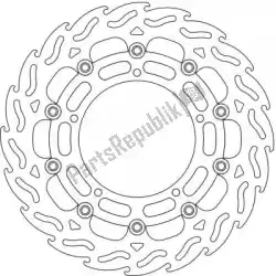 Qui puoi ordinare disco 112045, disco in alluminio flottante a fiamma 310 da Moto Master , con numero parte 6206112045: