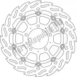 Ici, vous pouvez commander le disque 112047, disque alu flottant flamme 300 auprès de Moto Master , avec le numéro de pièce 6206112047: