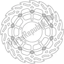 Ici, vous pouvez commander le disque 112051, disque alu flottant flamme 310 auprès de Moto Master , avec le numéro de pièce 6206112051: