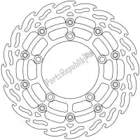 6206112061, Moto Master, Disque 112061, disque alu flottant flamme 290    , Nouveau