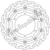 6206112063, Moto Master, Disque 112063, disque alu flottant flamme 320    , Nouveau