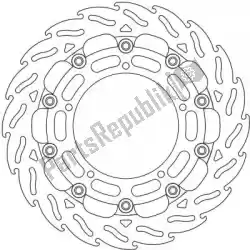 Ici, vous pouvez commander le disque 112097, série racing flamme 5. 5mm auprès de Moto Master , avec le numéro de pièce 6215112097: