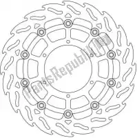 6206112109, Moto Master, Schijf 112109, flame floating alu disc 300    , Nieuw