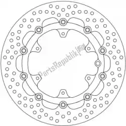 schijf 112127, halo floating alu disc 300 van Moto Master, met onderdeel nummer 6221112127, bestel je hier online: