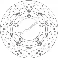 Qui puoi ordinare disco 112128, disco in alluminio flottante alone 310 da Moto Master , con numero parte 6221112128: