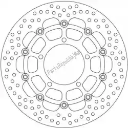 Qui puoi ordinare disco 112131, disco in alluminio flottante alone 310 da Moto Master , con numero parte 6221112131: