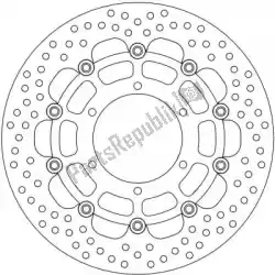 Ici, vous pouvez commander le disque 112132, disque alu flottant halo 310 auprès de Moto Master , avec le numéro de pièce 6221112132: