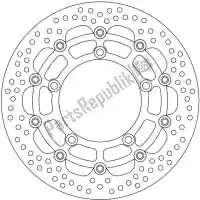 6221112133, Moto Master, Schijf 112133, halo floating alu disc 290    , Nieuw