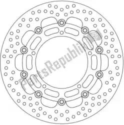 Qui puoi ordinare disco 112167, disco in alluminio flottante alone 310 da Moto Master , con numero parte 6221112167: