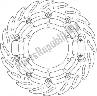 6206112170, Moto Master, Schijf 112170, flame floating alu disc 320    , Nieuw