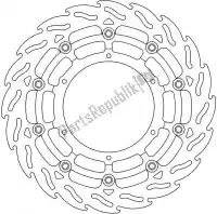 6206112171, Moto Master, Schijf 112171, flame floating alu disc 320    , Nieuw