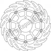 6206112173, Moto Master, Disque 112173, disque alu flottant flamme 310    , Nouveau