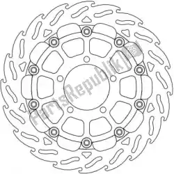 schijf 112175, flame 5,5mm racing series van Moto Master, met onderdeel nummer 6215112175, bestel je hier online: