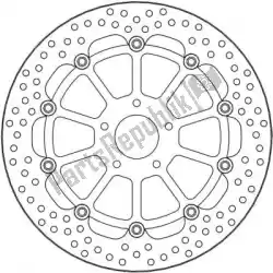 Aquí puede pedir disco 112178, disco de aluminio flotante halo 320 de Moto Master , con el número de pieza 6221112178: