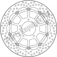 6221112181, Moto Master, Schijf 112181, halo floating alu disc 320    , Nieuw