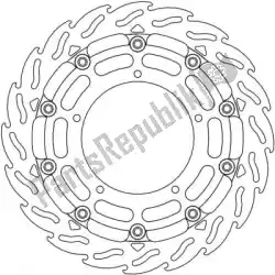 schijf 112190, flame 5,5mm racing series van Moto Master, met onderdeel nummer 6215112190, bestel je hier online: