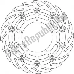 Here you can order the disc 112191, flame 5. 5mm racing series from Moto Master, with part number 6215112191: