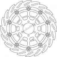 6215112196, Moto Master, Disco 112196, fiamma 5,5mm serie racing    , Nuovo