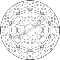 6221112198, Moto Master, Schijf 112198, halo floating alu disc 320    , Nieuw