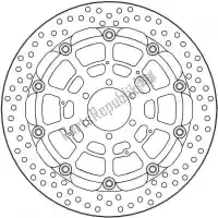 6218112200, Moto Master, Schijf 112200, halo 5,5mm racing series    , Nieuw