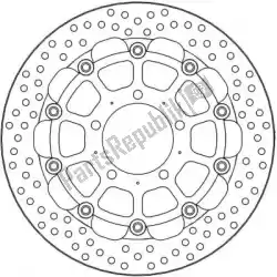 Aquí puede pedir disco 112203, serie de carreras halo de 5,5 mm de Moto Master , con el número de pieza 6218112203: