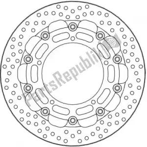 MOTO MASTER 6218112205 tarcza 112205, seria wy?cigowa halo 5,5 mm - Dół