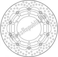 6221112215, Moto Master, Disque 112215, disque alu flottant halo 320    , Nouveau