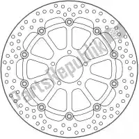 6221112224, Moto Master, Disque 112224, disque alu flottant halo 320    , Nouveau