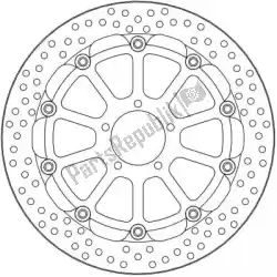 Here you can order the disc 112225, halo 5. 5mm racing series from Moto Master, with part number 6218112225: