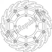 6206112233, Moto Master, Schijf 112233, flame floating alu disc 320    , Nieuw