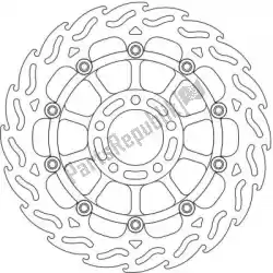 Here you can order the disc 113006, flame float alu disc 310 from Moto Master, with part number 6206113006: