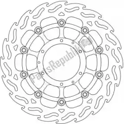 Here you can order the disc 113017, flame float alu disc 310 from Moto Master, with part number 6206113017: