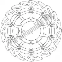 6206113020, Moto Master, Schijf 113020, flame float alu disc 296    , Nieuw