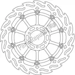 Here you can order the disc 113021, flame float alu disc 320 from Moto Master, with part number 6206113021: