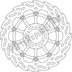 Here you can order the disc 113038, flame float alu disc 310 from Moto Master, with part number 6206113038: