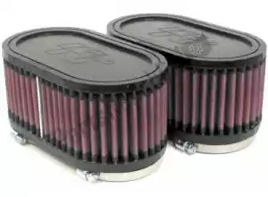 K&N 13410005 filter, air universal filter rubber ru-3092 - Bottom side