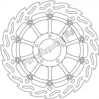 6206113046, Moto Master, Disque 113046, flamme flotteur disque alu 320    , Nouveau